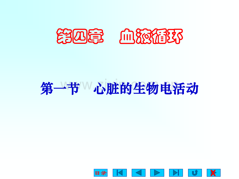 循环1心脏的生物电活动.pptx_第1页