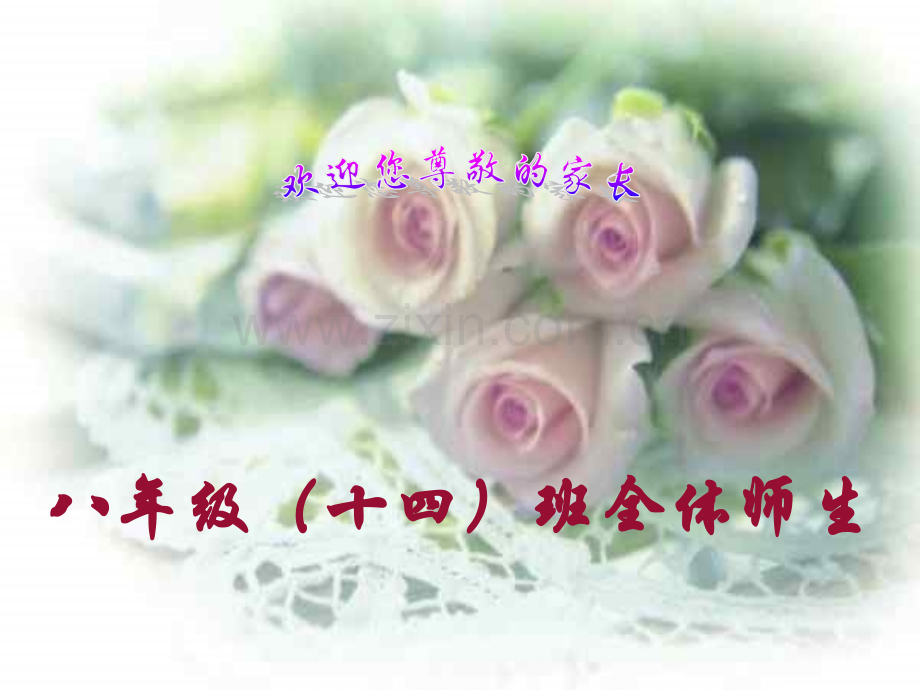 初中八年级十四班课件.pptx_第1页
