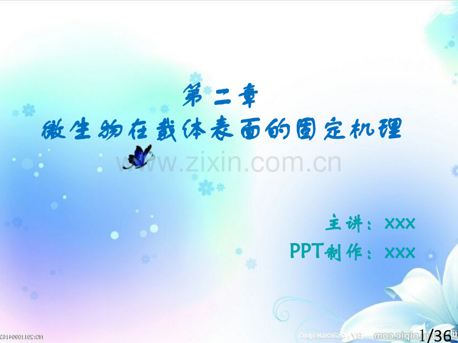 微生物在载体表面的固定机理.pptx_第1页
