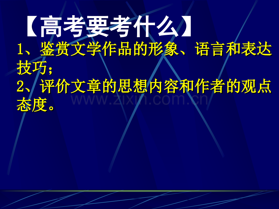 古诗词鉴赏专题之切入点介绍.pptx_第2页