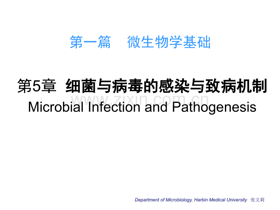 微生物学细菌与病毒的感染与致病机制.pptx_第1页