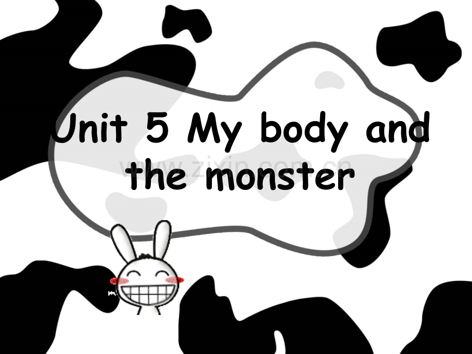 剑桥少儿英语一级上册Unit5-My-body-and-the-monster.pptx_第1页