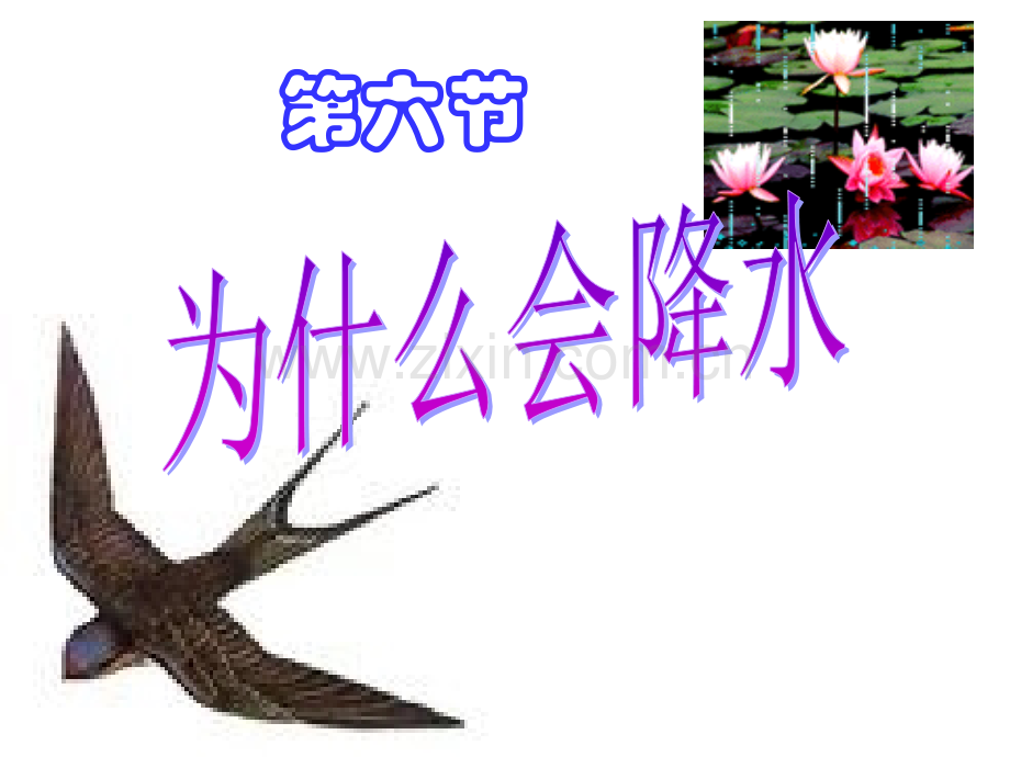 八年级科学为什么会降水概要.pptx_第1页