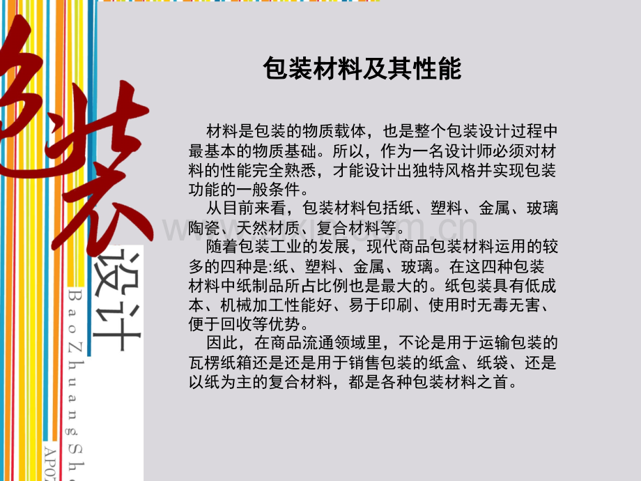 包装装潢设计包装材料图形与文字.pptx_第2页