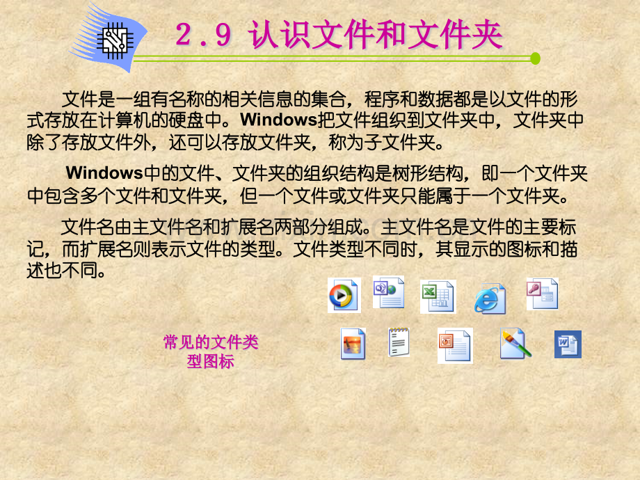 冀教版三年级下信息技术windows文件和文件夹.pptx_第2页