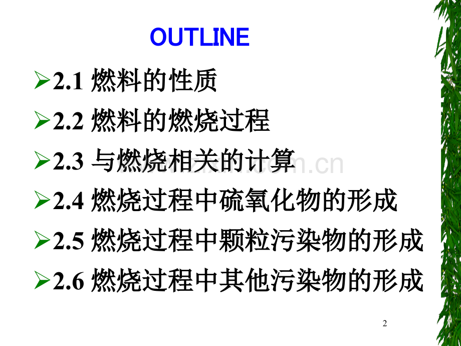 大气污染控制工程--燃烧与大气污染.pptx_第2页