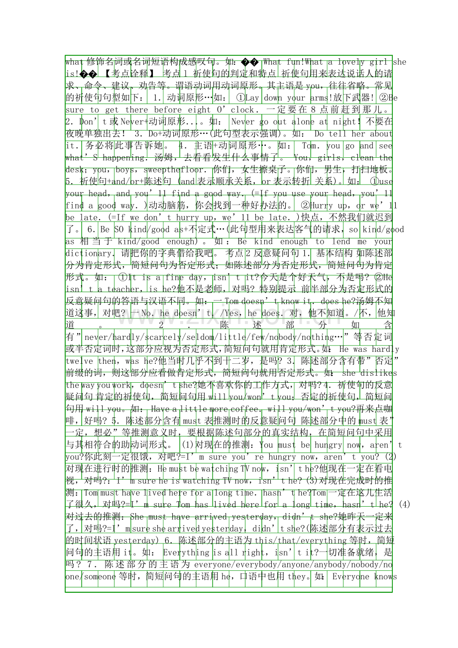 备战高考英语通用版一轮复习专题11-祈使句反意疑问句和感叹句.docx_第2页