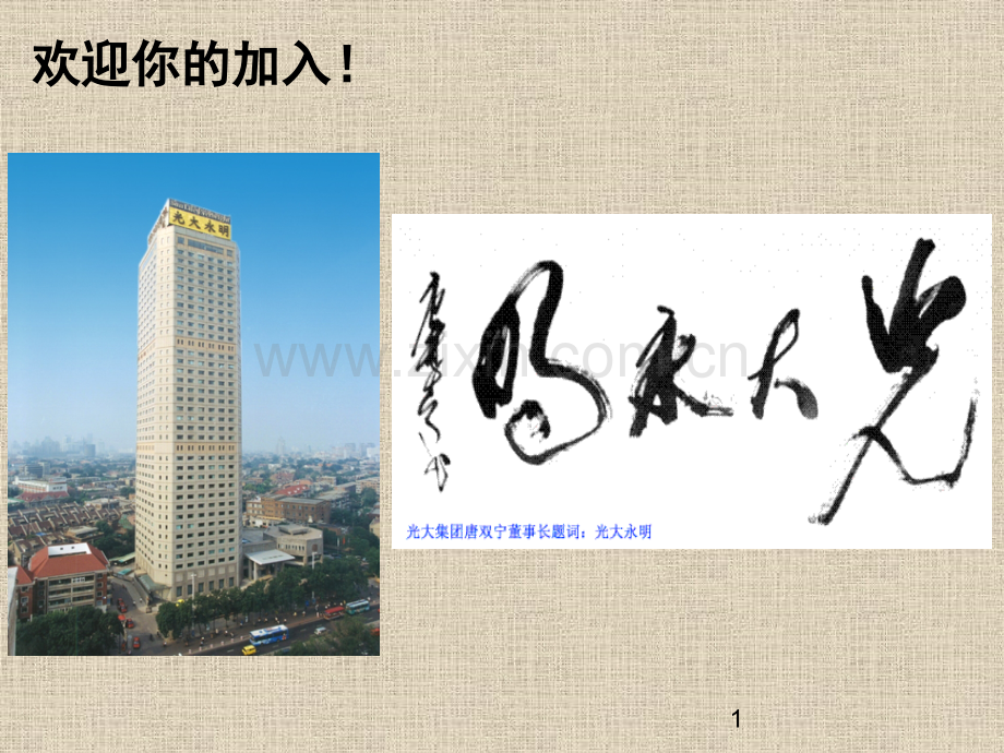 公司介绍走进光大永明.pptx_第1页
