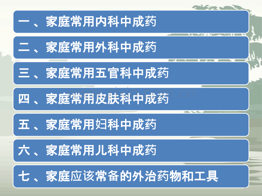 家庭常备中成药使用说明.pptx_第2页