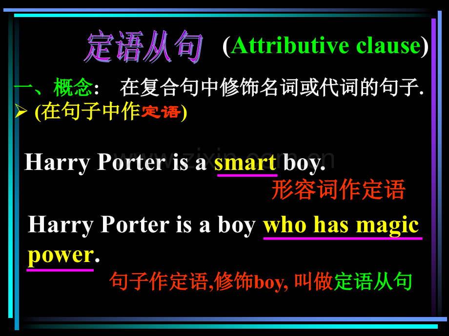 初中英语定语从句ppt.pptx_第2页
