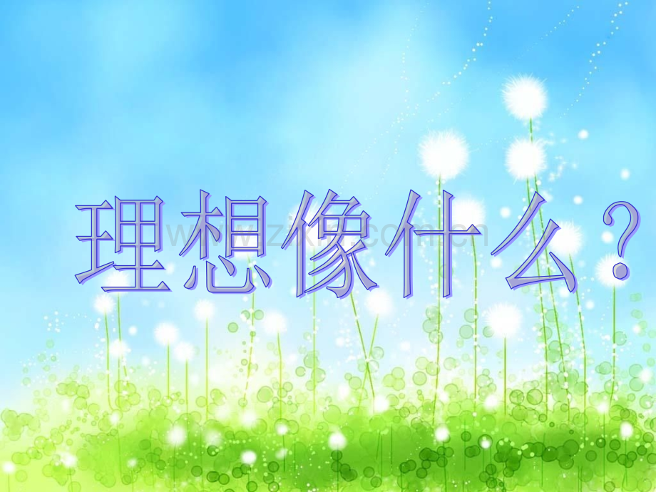 主题班会我的理想.pptx_第2页