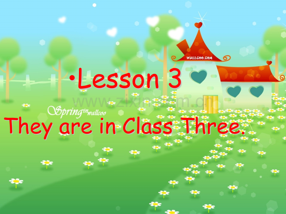 Lesson3001TheyareinClassThree课件.pptx_第1页