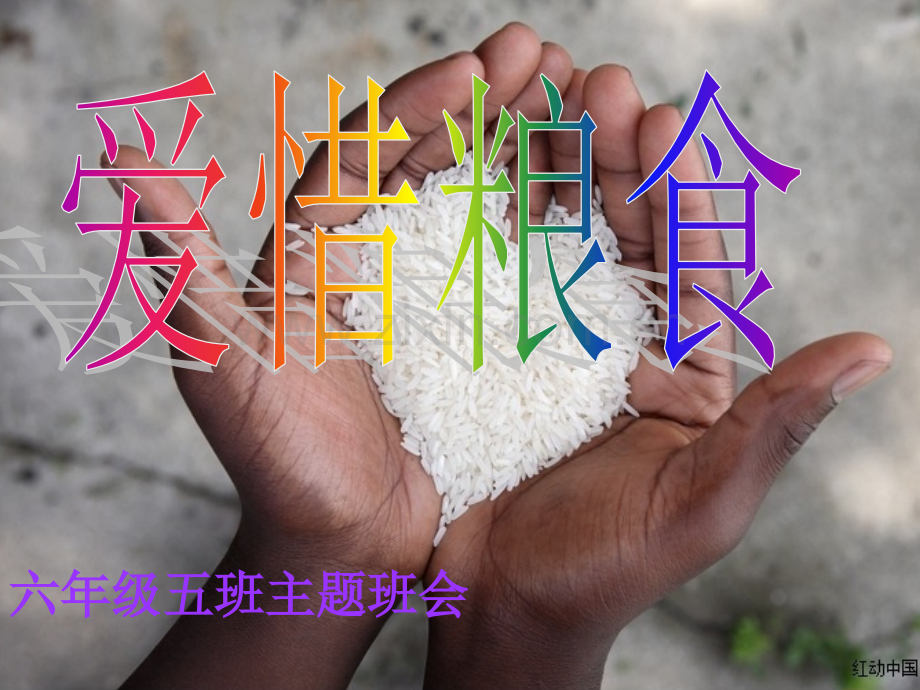 65节约粮食主题班会.pptx_第1页