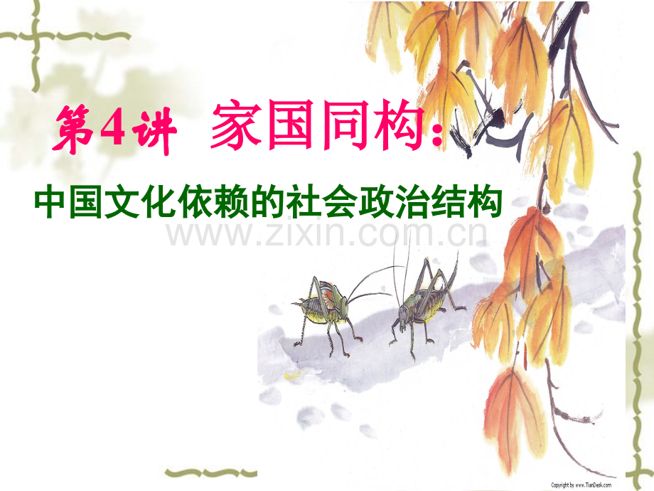 中国文化依赖的社会政治结构.pptx_第1页