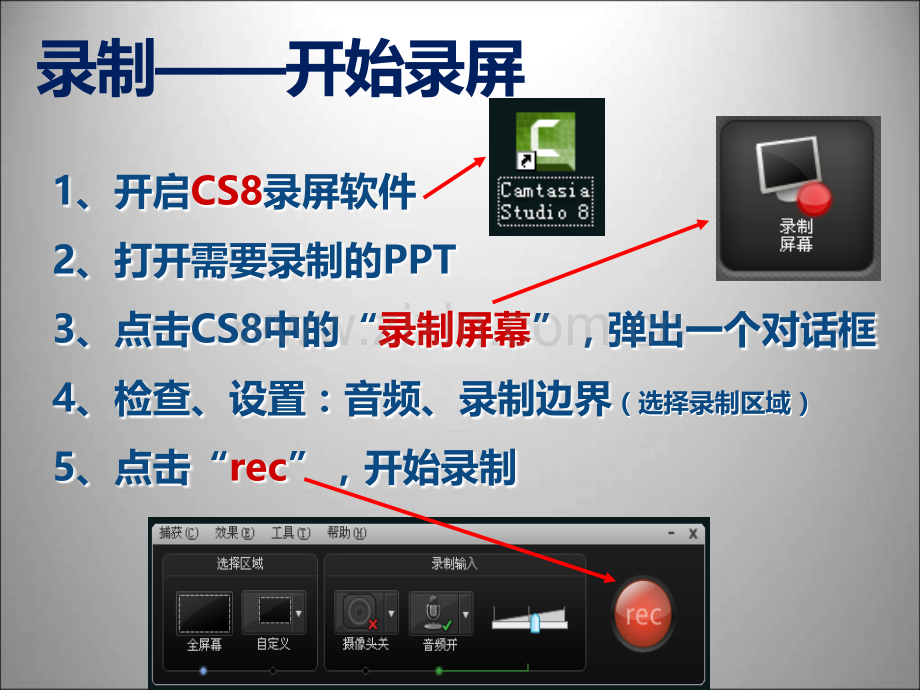 CamtasiaStudio使用及剪辑方法1.pptx_第2页