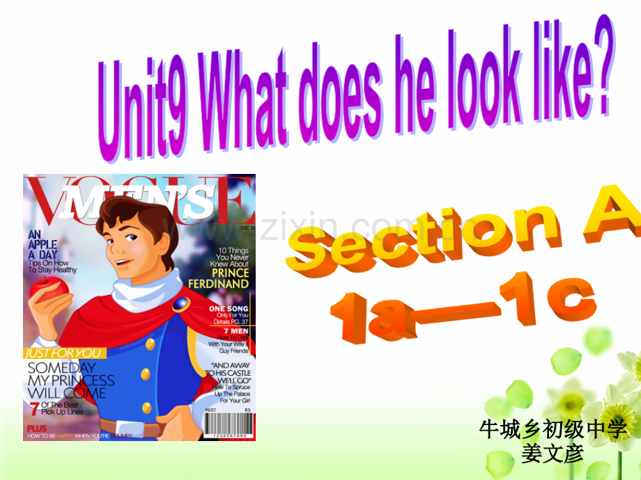 七年级下册unit9Whatdoeshelooklike时公开课.ppt_第2页