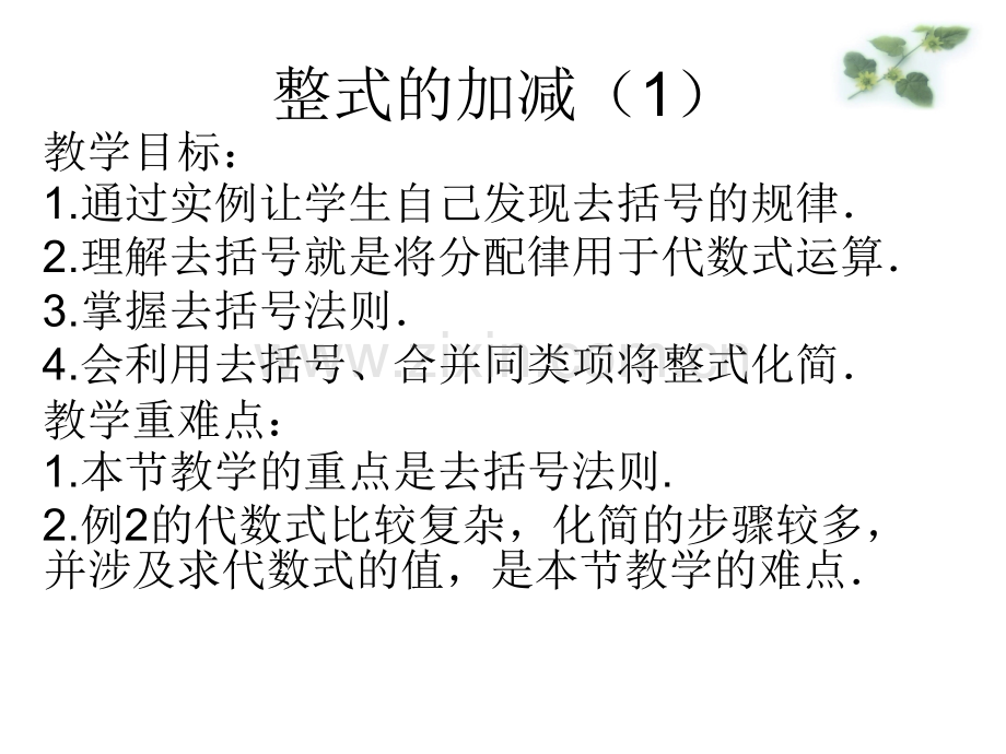 461整式的加减.pptx_第2页