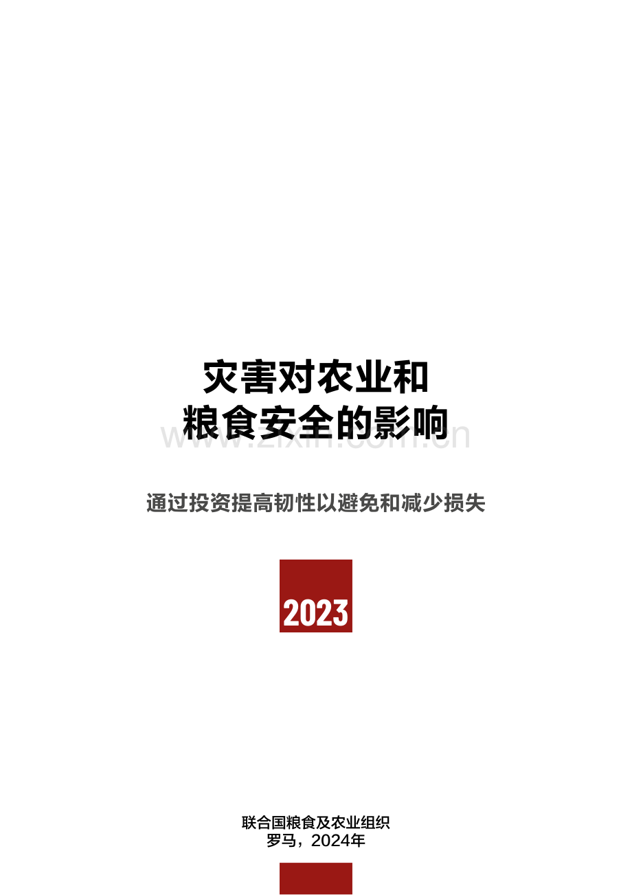 2023年灾害对农业和粮食安全的影响.pdf_第2页