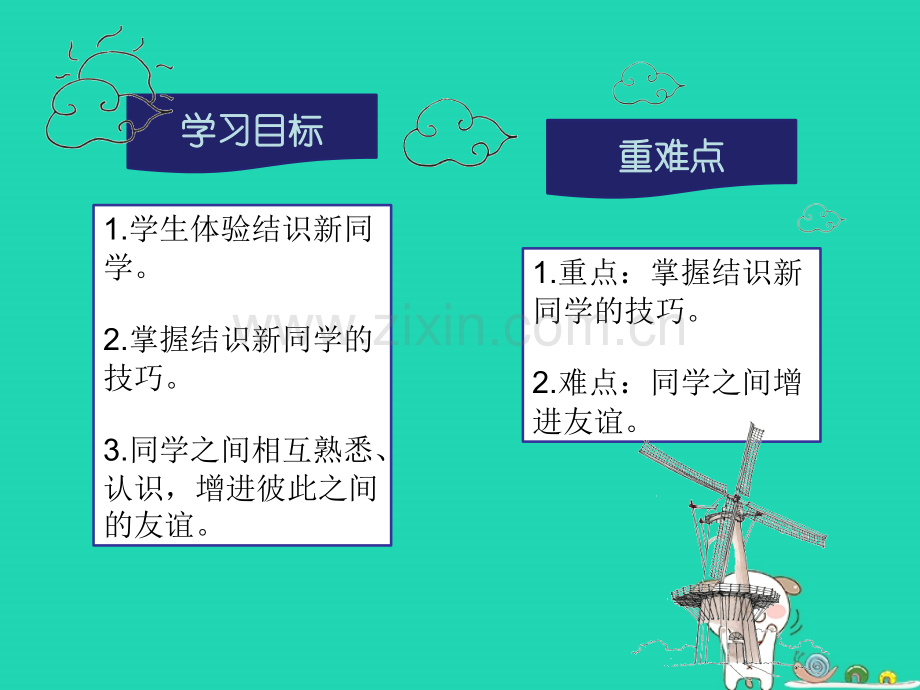 七年级道德与法治上册融入新集体第1框结识新同学粤教版.pptx_第1页