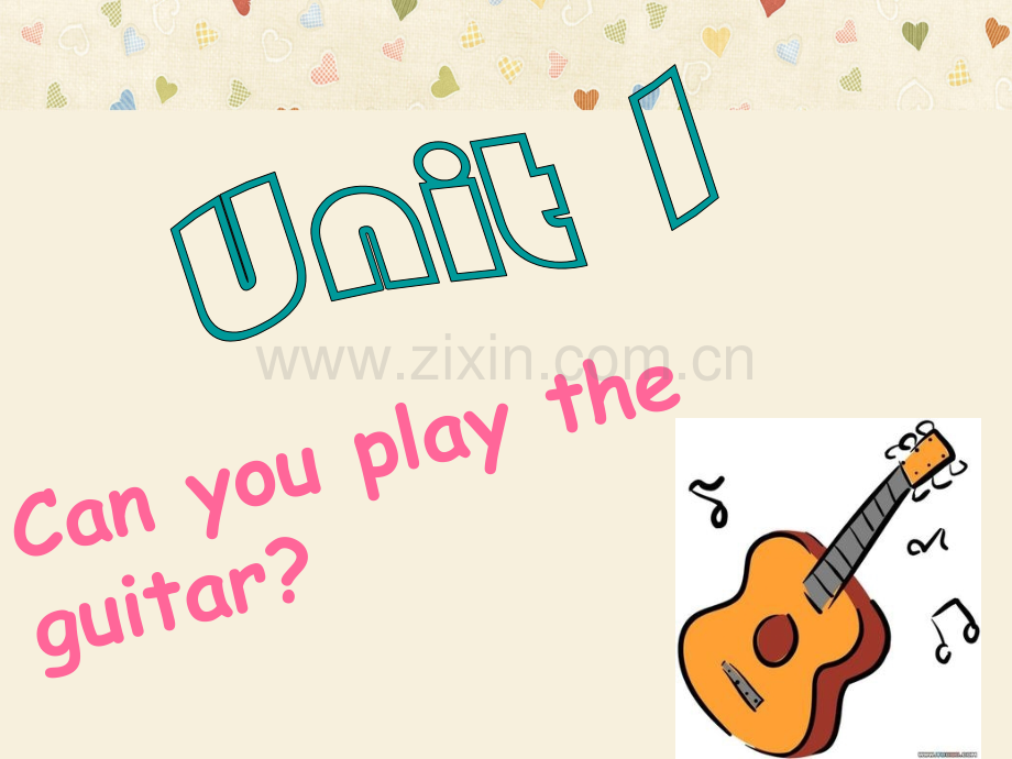 七年级下册Unit1Canyouplaytheguitar单元复习课.pptx_第1页