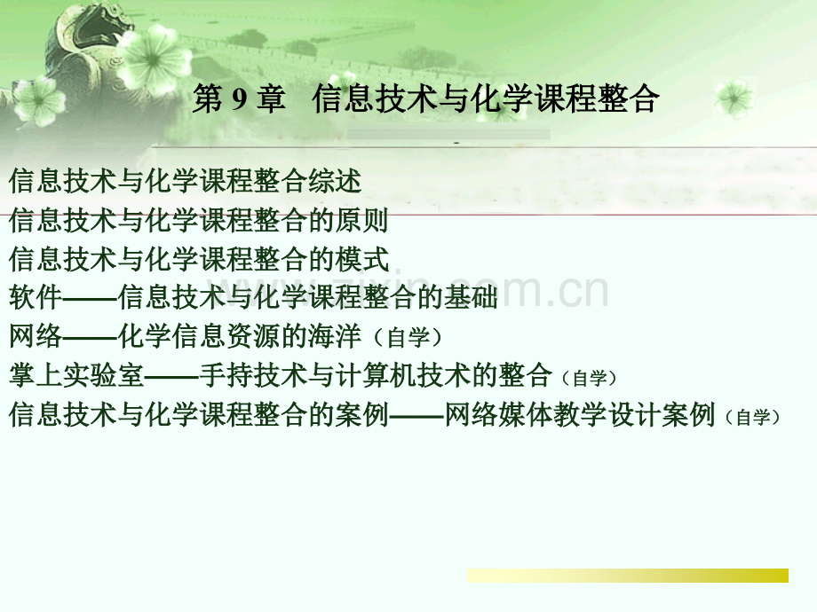 信息技术与化学课程整合.pptx_第1页
