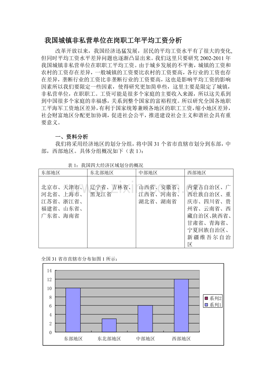 全国各地职工平均工资地区差异分析.doc_第2页