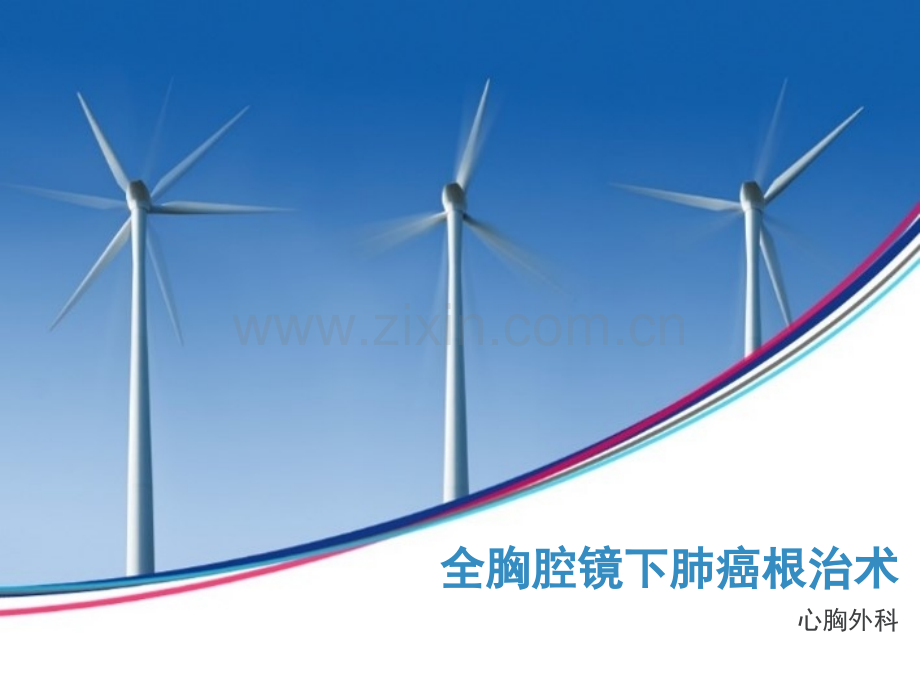 全胸腔镜肺癌根治术.pptx_第1页