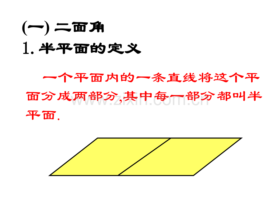 二面角的定义PPT课件.pptx_第2页