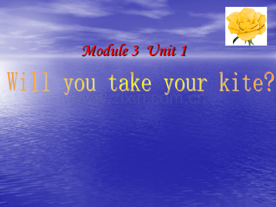 M3U1Willyoutakeyourkite.pptx_第1页