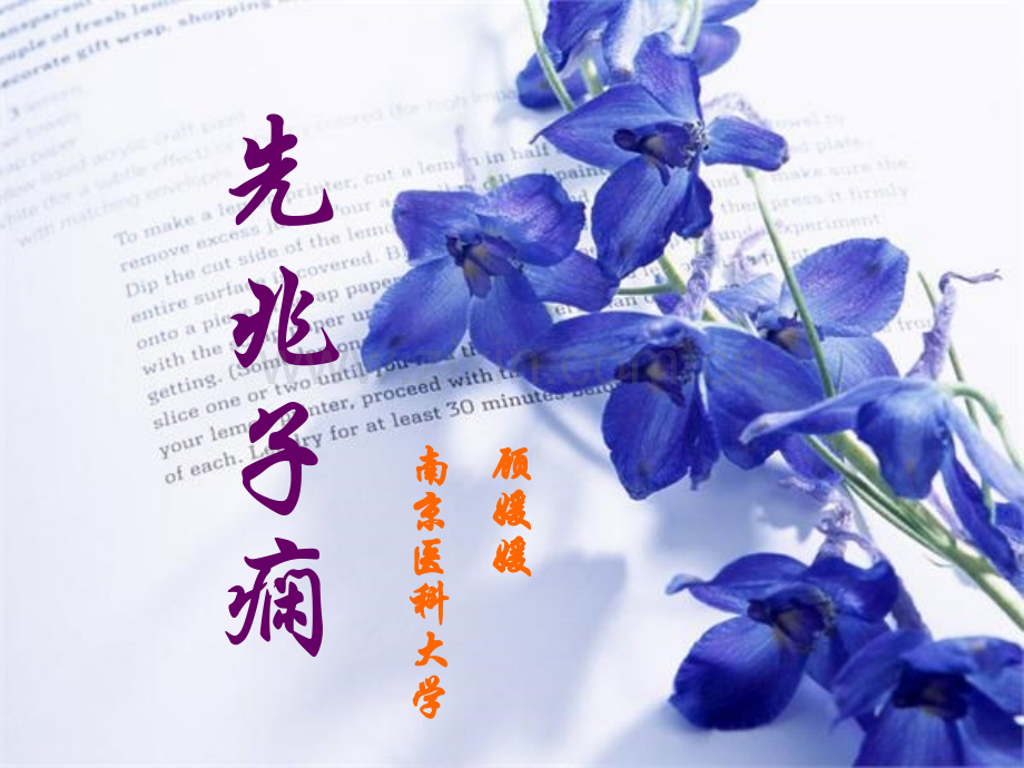 先兆子痫护理查房.pptx_第1页
