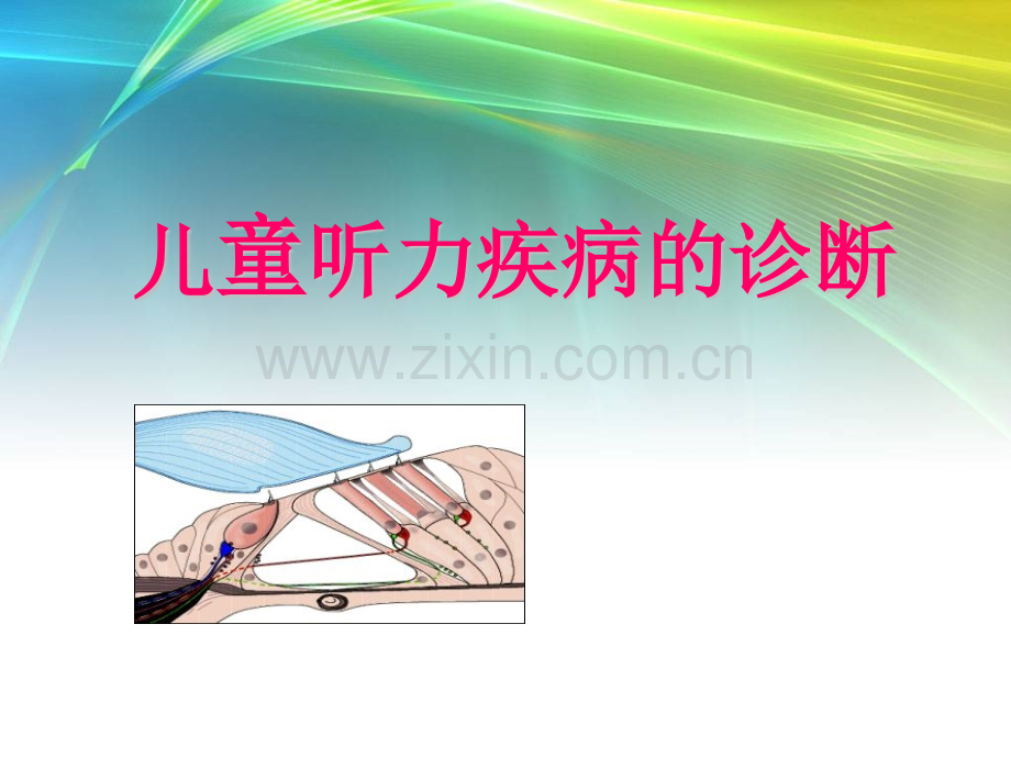 儿童听力疾病的诊断.pptx_第1页