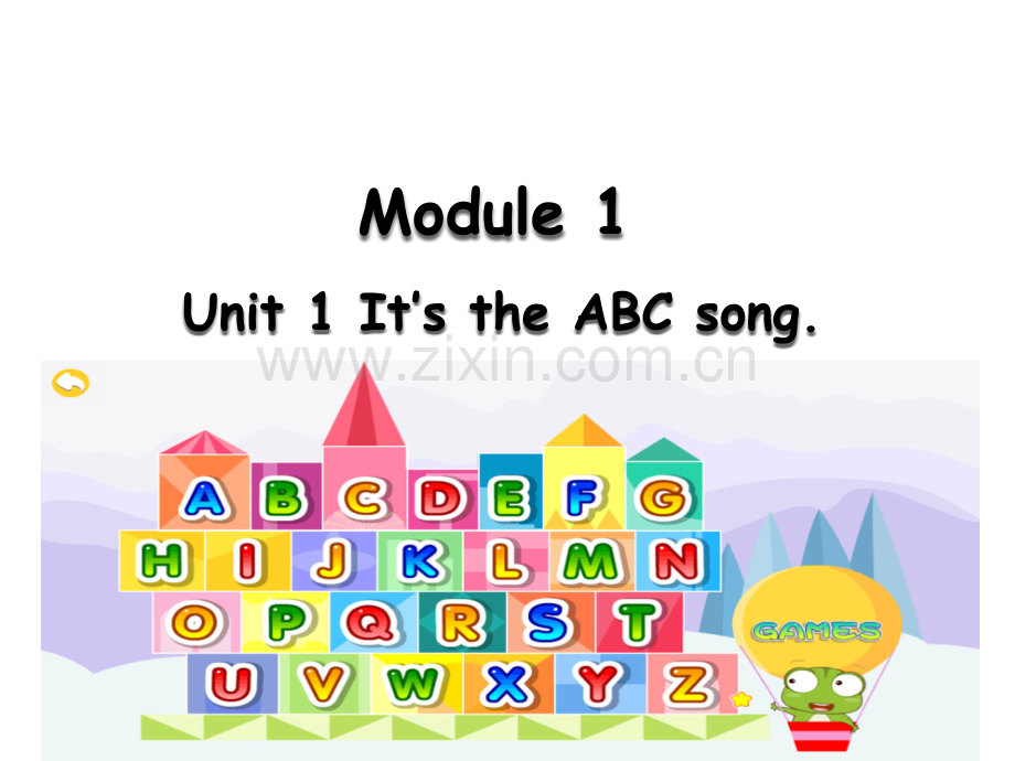 M1U1It'stheABCsong课件.pptx_第1页