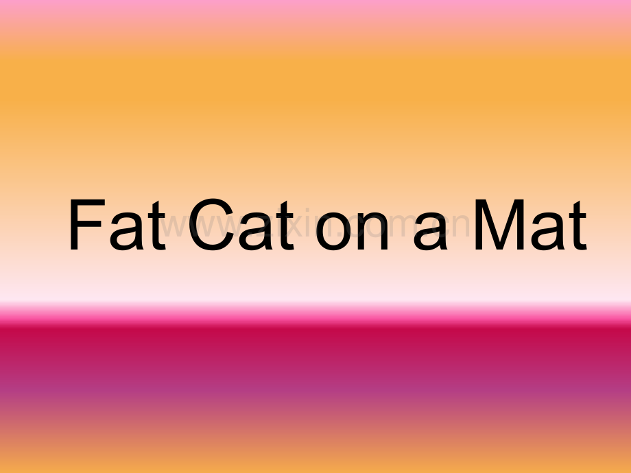 Fat-Cat-on-a-Mat.pptx_第1页