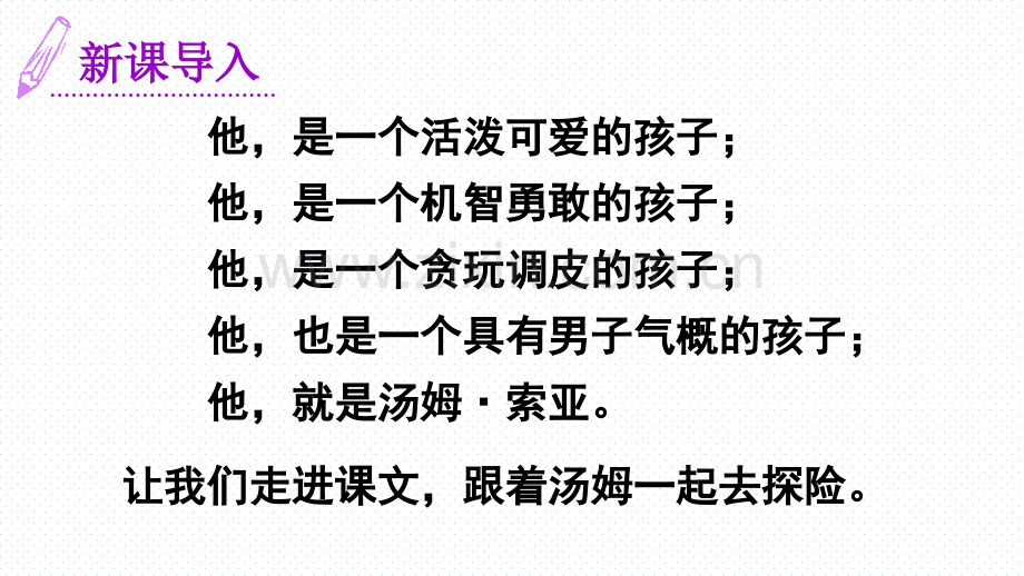 人教版六年级语文下册17汤姆索亚历险记.pptx_第2页