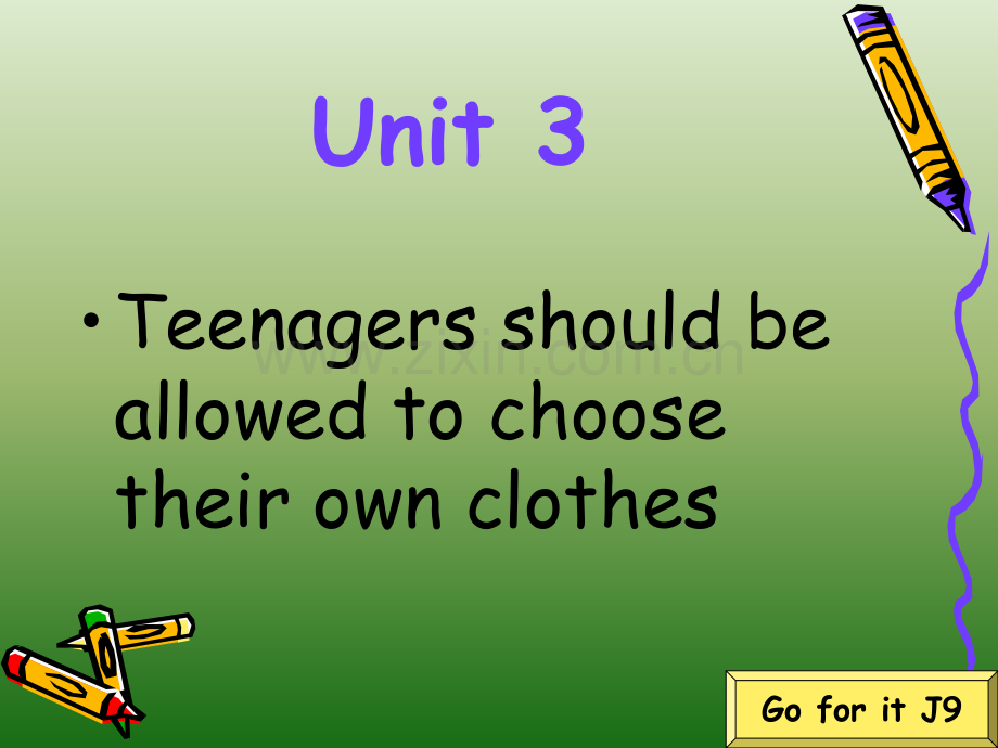 人教新目标英语九年级-Unit--Teenages-should-be-allowed-to-choose-their-own-clothes-单元-.pptx_第1页