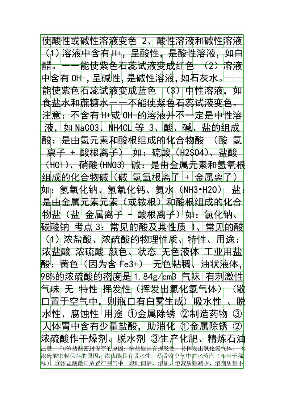 九年级化学酸和碱中考考点聚焦.docx_第2页