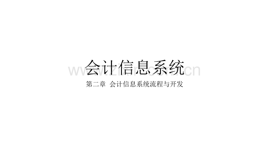 会计信息系统流程与开发.pptx_第1页