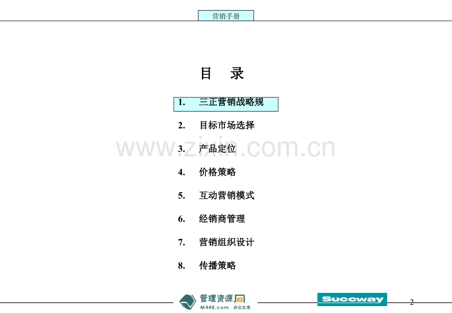 PPT三正医疗保健公司魔塔营销手册讲解106页医药保健-PPT课件.pptx_第2页