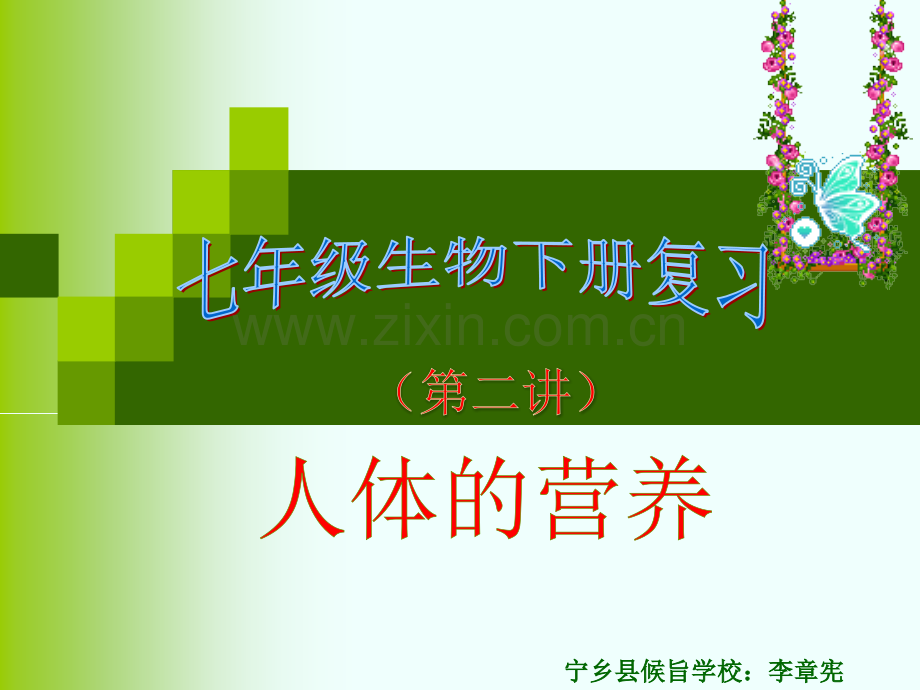 人体的营养复习课.pptx_第1页