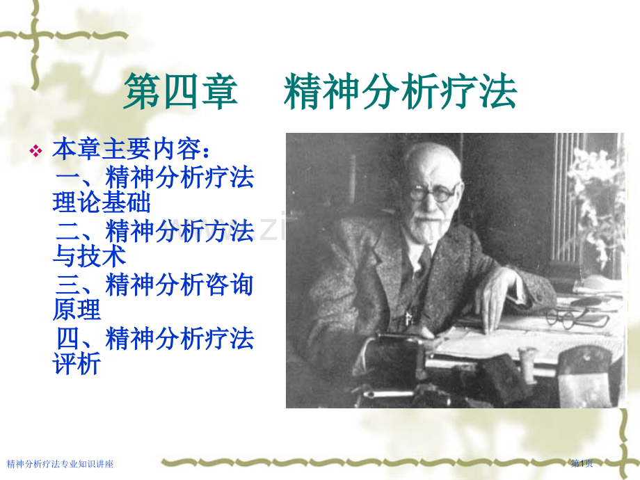 精神分析疗法专业知识讲座.pptx_第1页