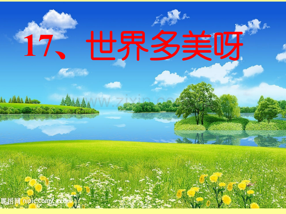 17世界多美呀修改.pptx_第1页