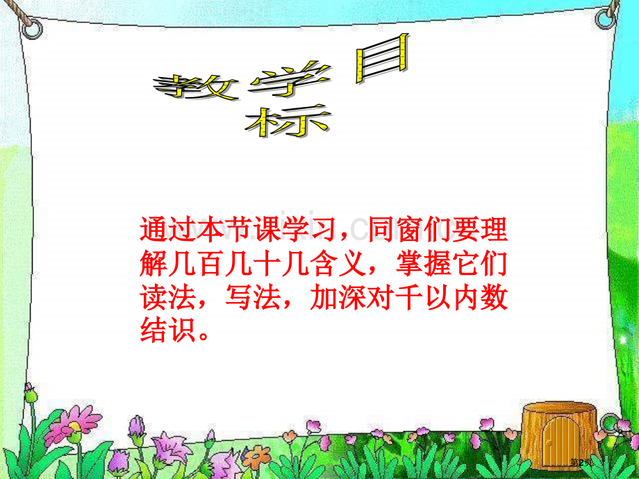 苏教版二年下认识几百几十几2市公开课金奖市赛课一等奖课件.pptx_第2页