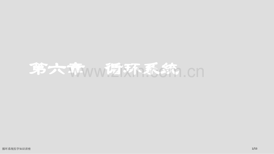 循环系统医学知识讲座.pptx_第1页