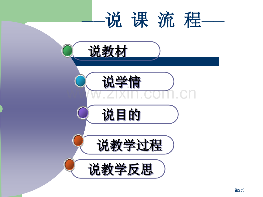 说课模板公开课一等奖优质课大赛微课获奖课件.pptx_第2页