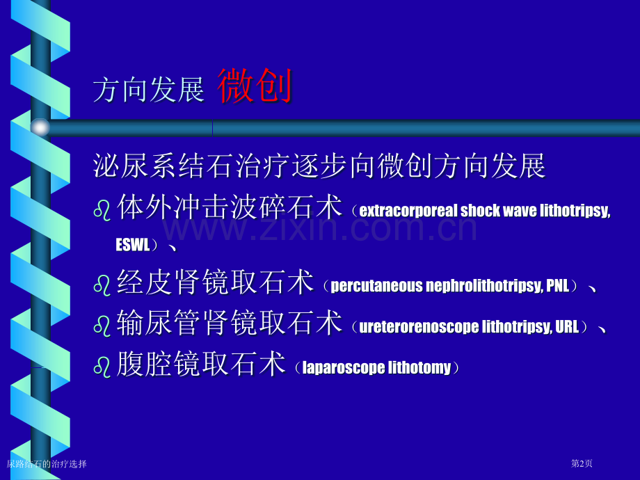 尿路结石的治疗选择专家讲座.pptx_第2页