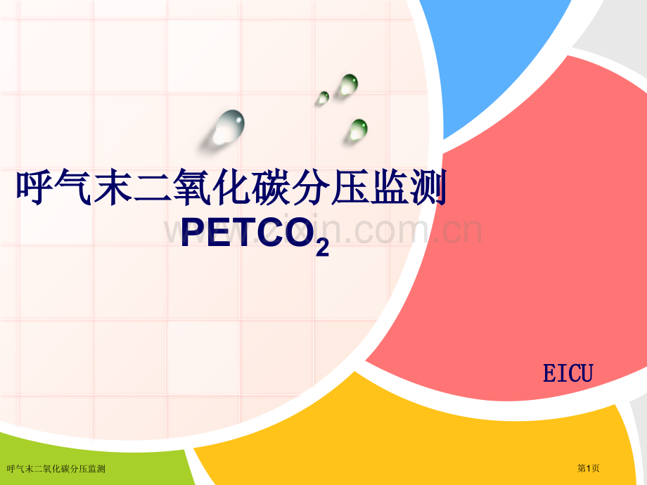 呼气末二氧化碳分压监测.pptx_第1页