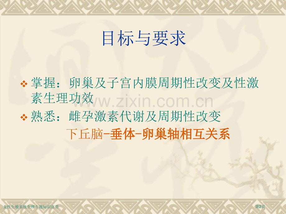 女性生殖系统生理专题知识宣贯专家讲座.pptx_第2页