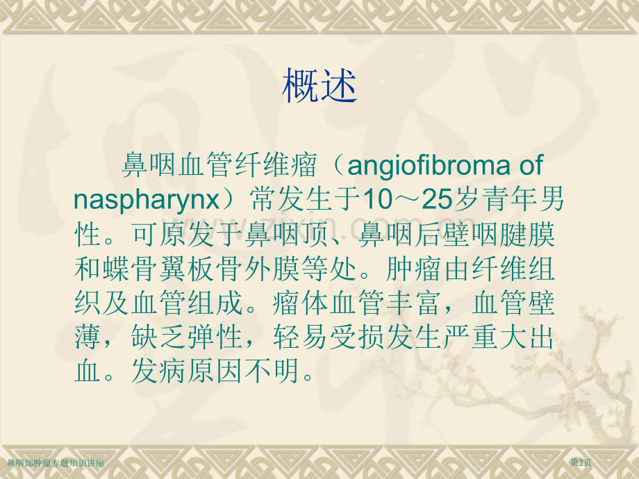 鼻咽部肿瘤专题知识讲座.pptx_第2页