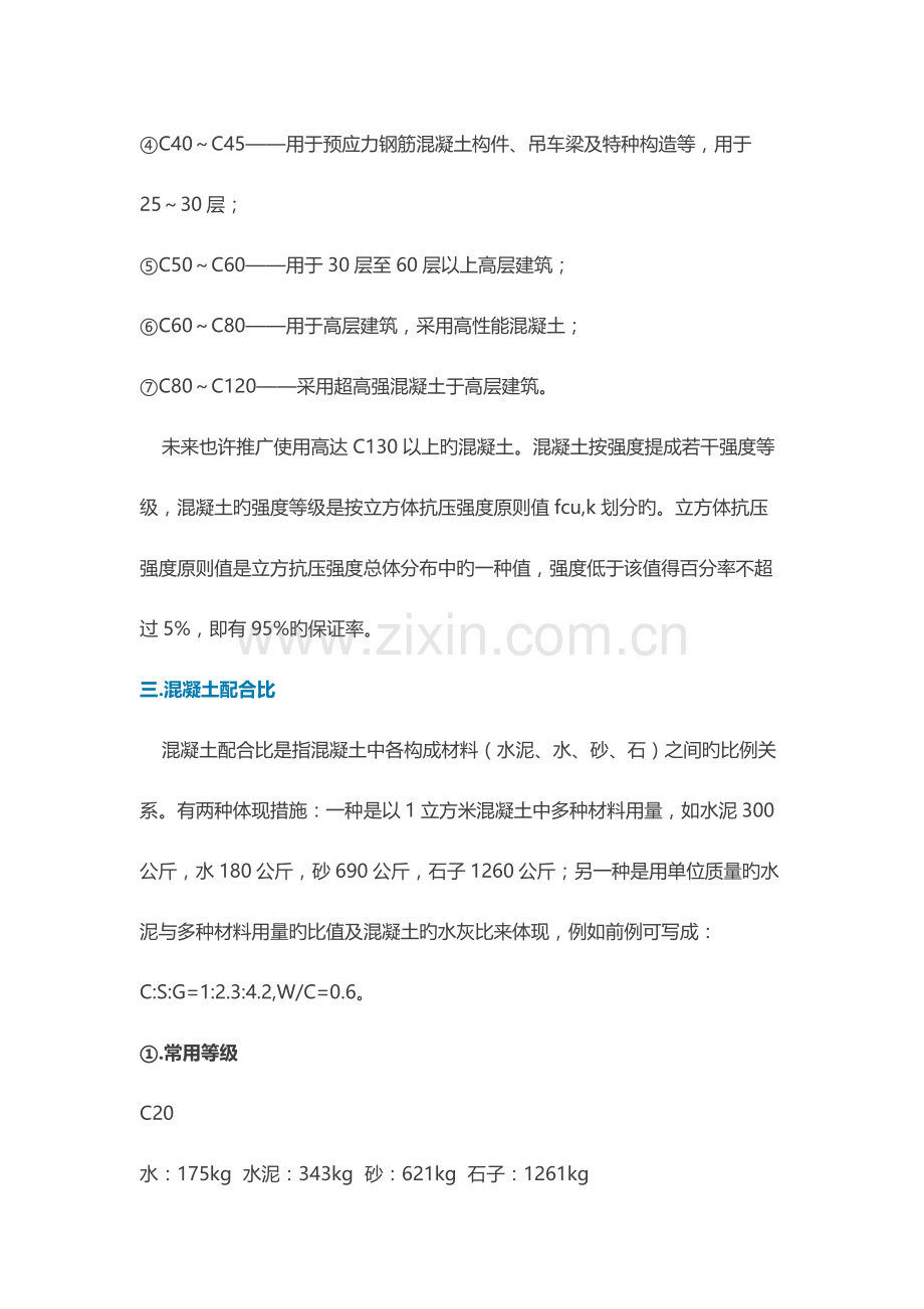 混凝土强度等级选用规则.docx_第2页