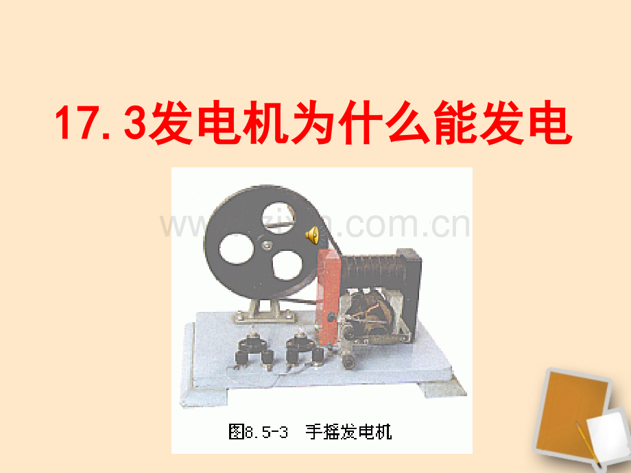 173发电机为什么能发电解析.pptx_第1页